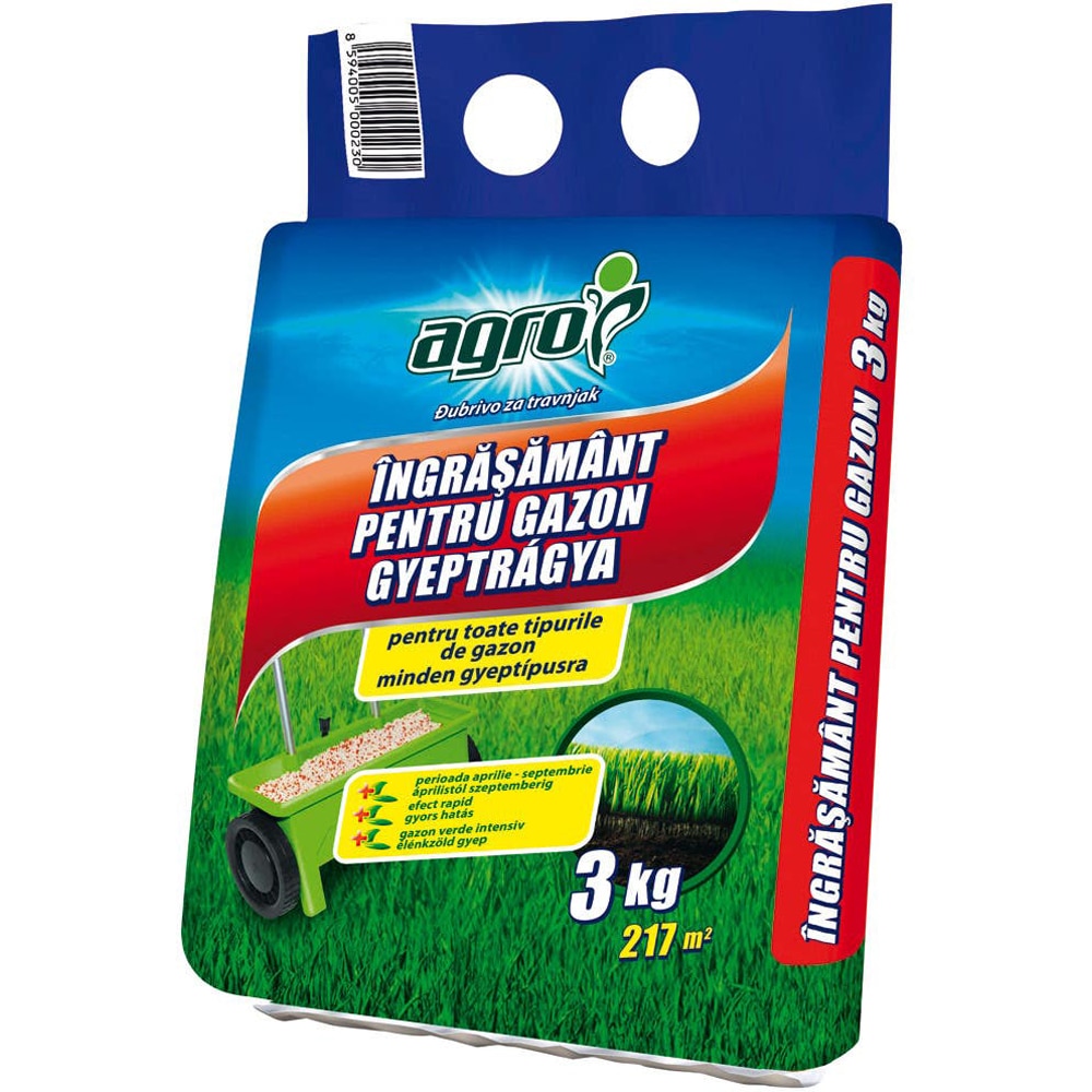 Ingrasamant gazon Agro, 3 kg