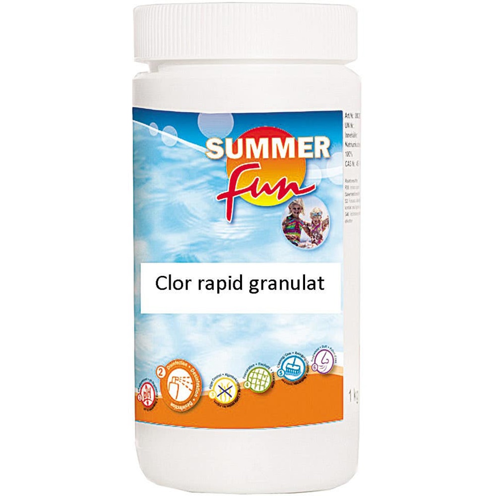 Clor rapid granulat Summer fun, 1 kg