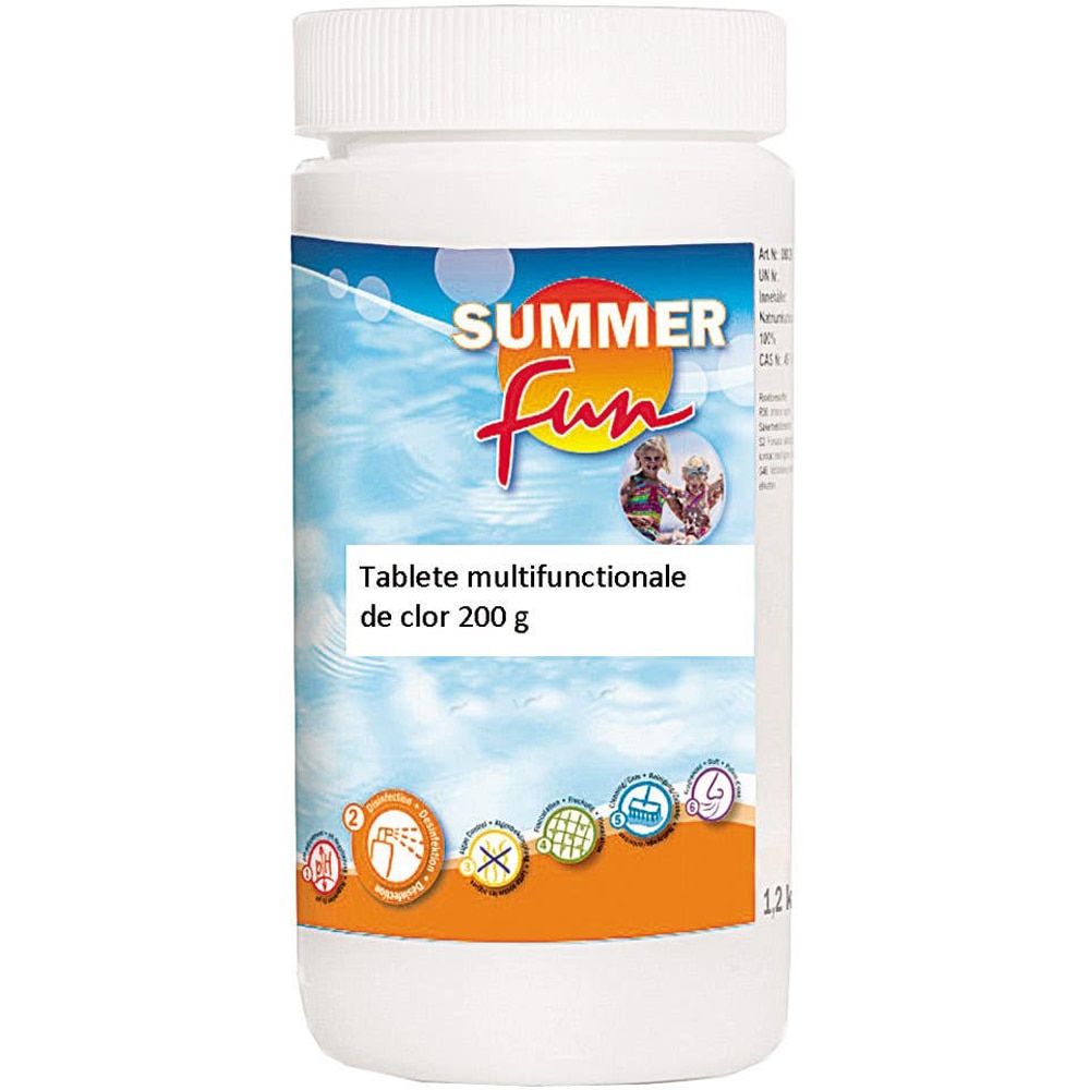 Clor multifunctional tablete Summer fun, 1 kg