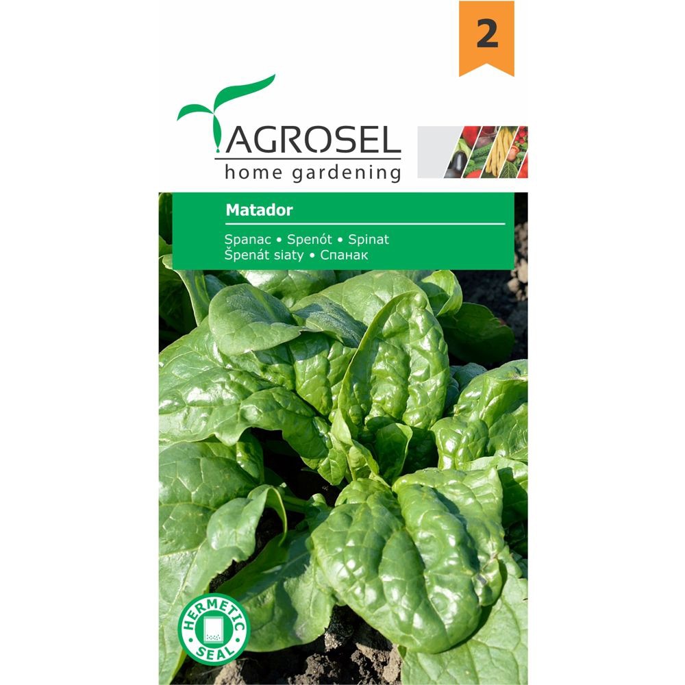 Seminte legume spanac Matador AGROSEL, 7g