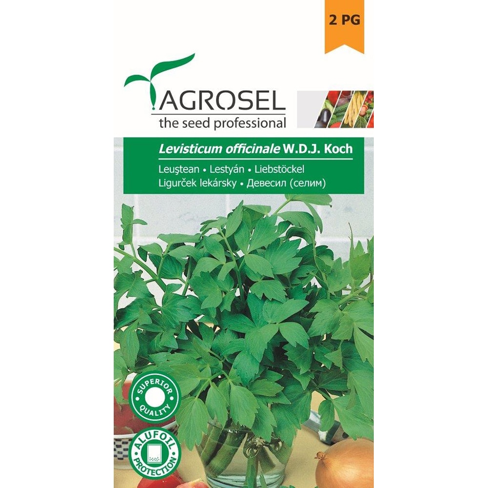Seminte plante aromatice leustean AGROSEL, 0.35g
