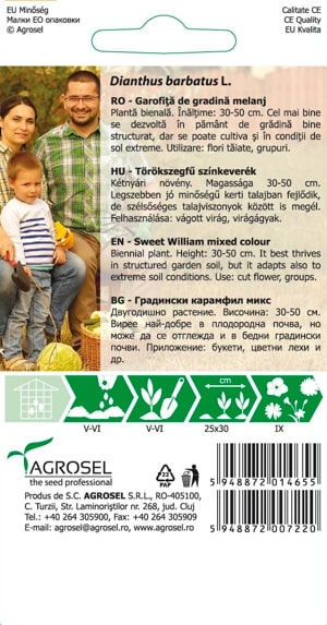 Seminte garofita  Agrosel