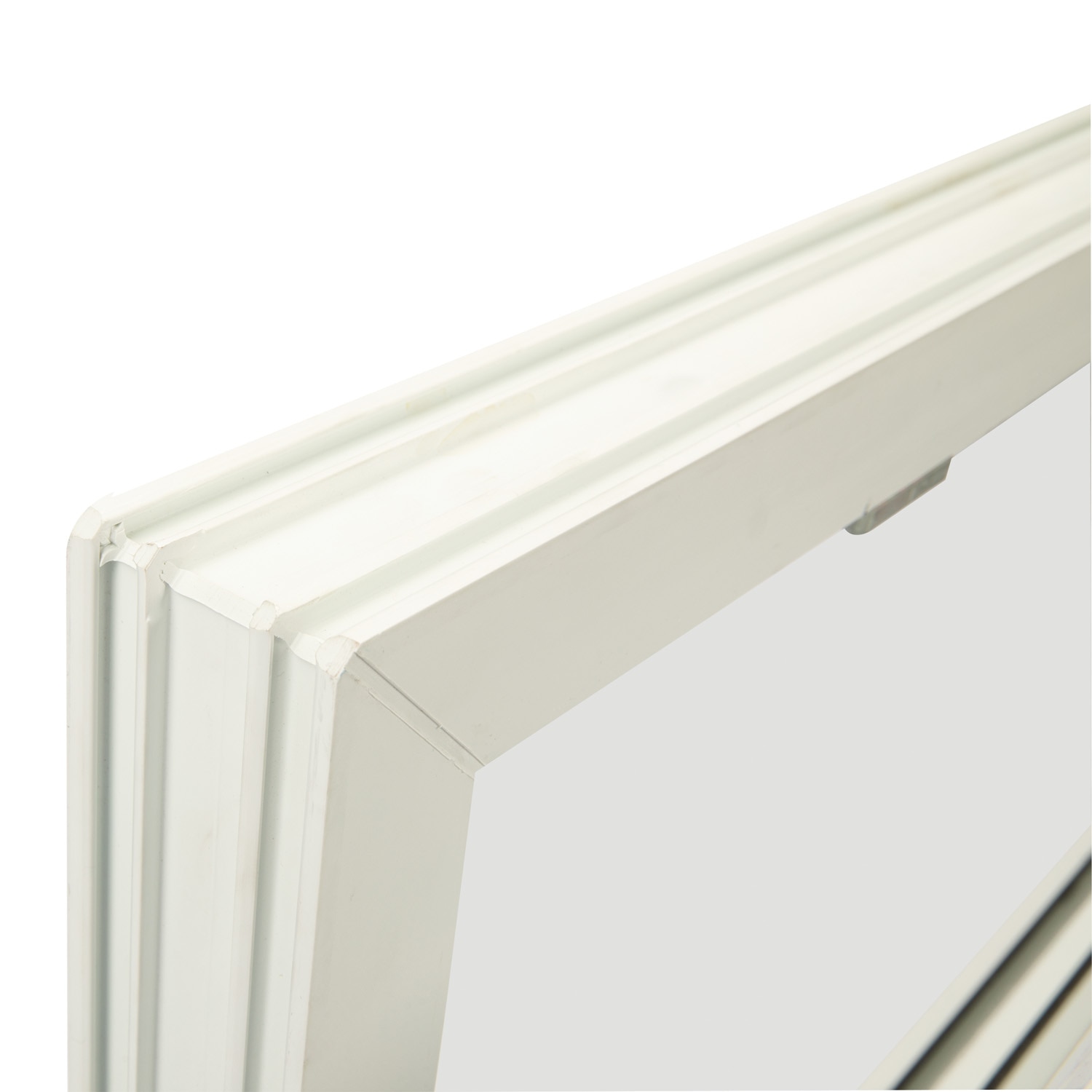 Fereastra termopan PVC, geam Clar + Low-E, alb, 4 camere, 96 x 56 cm, simpla deschidere, batanta  Extruplast