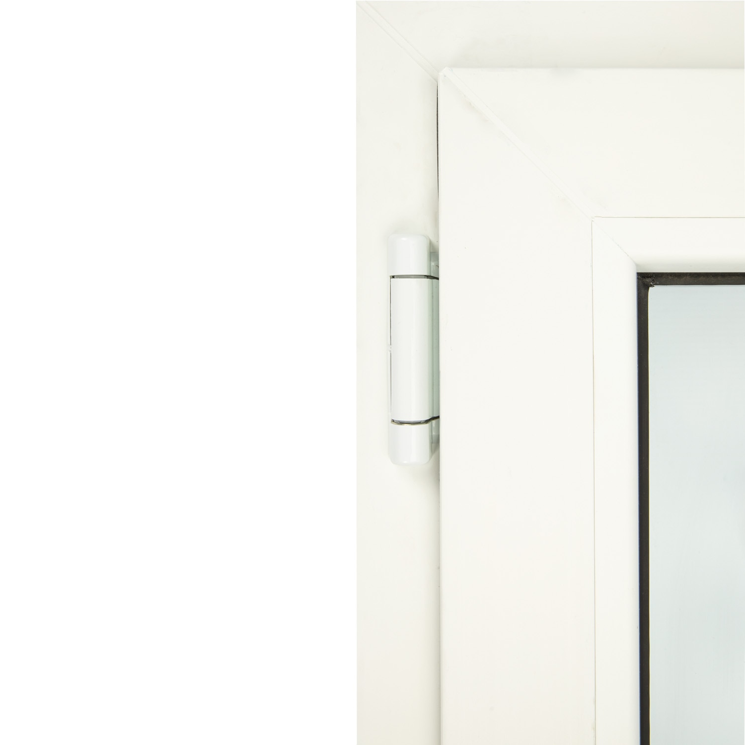 Fereastra termopan PVC, geam Clar + Low-E, alb, 4 camere, 96 x 56 cm, simpla deschidere, batanta  Extruplast