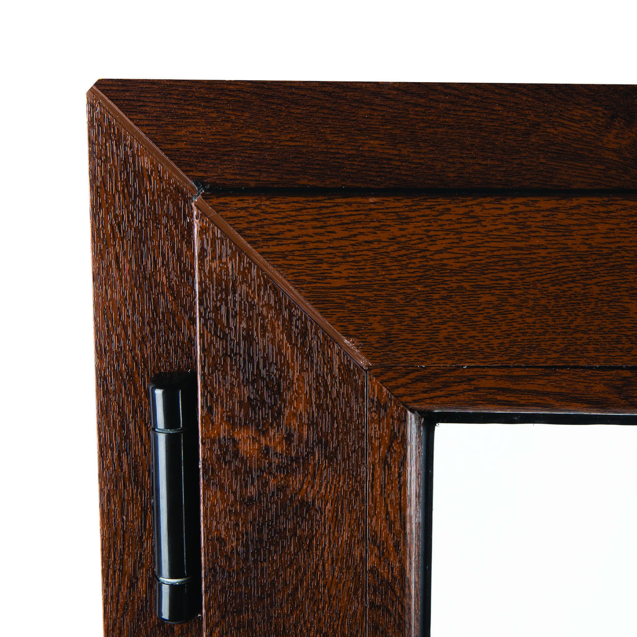 Fereastra termopan PVC, geam Clar + Low-E, nuc, 6 camere, 76 x 56 cm, simpla deschidere, oscilanta  Extruplast