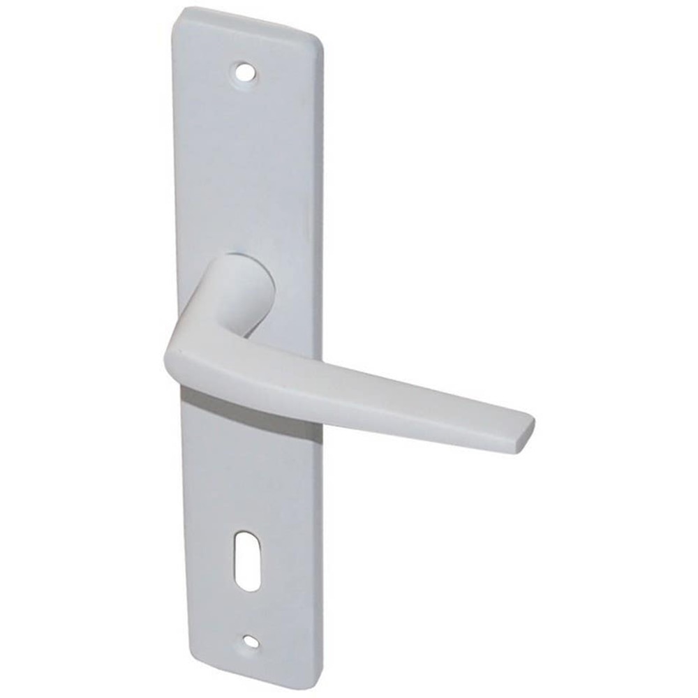 Maner usa cu sild COLOURS, aliaj de zinc, alb