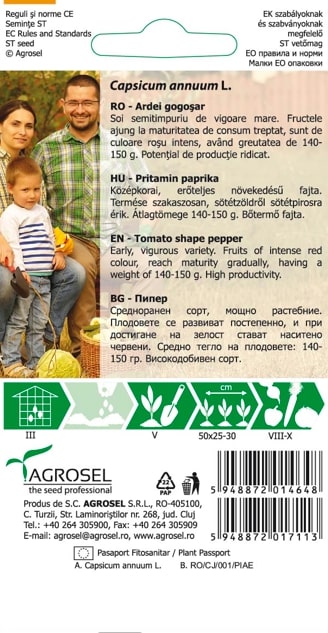 Seminte gogosari  Agrosel