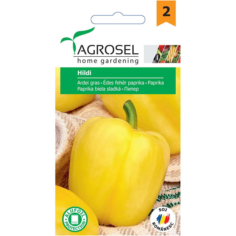 Seminte legume ardei gras Hildi AGROSEL, 1g