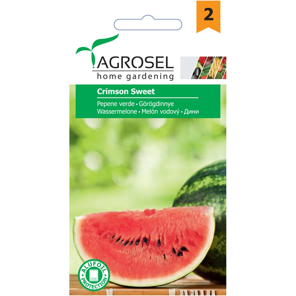 Seminte legume pepene verde Crimson Sweet AGROSEL, 2g
