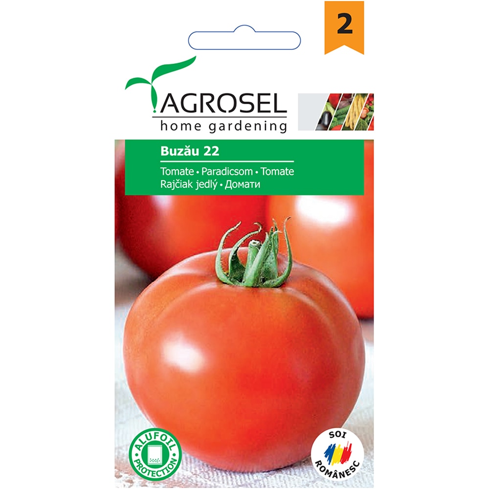 Seminte legume tomate Buzau 22 AGROSEL, 0.6g