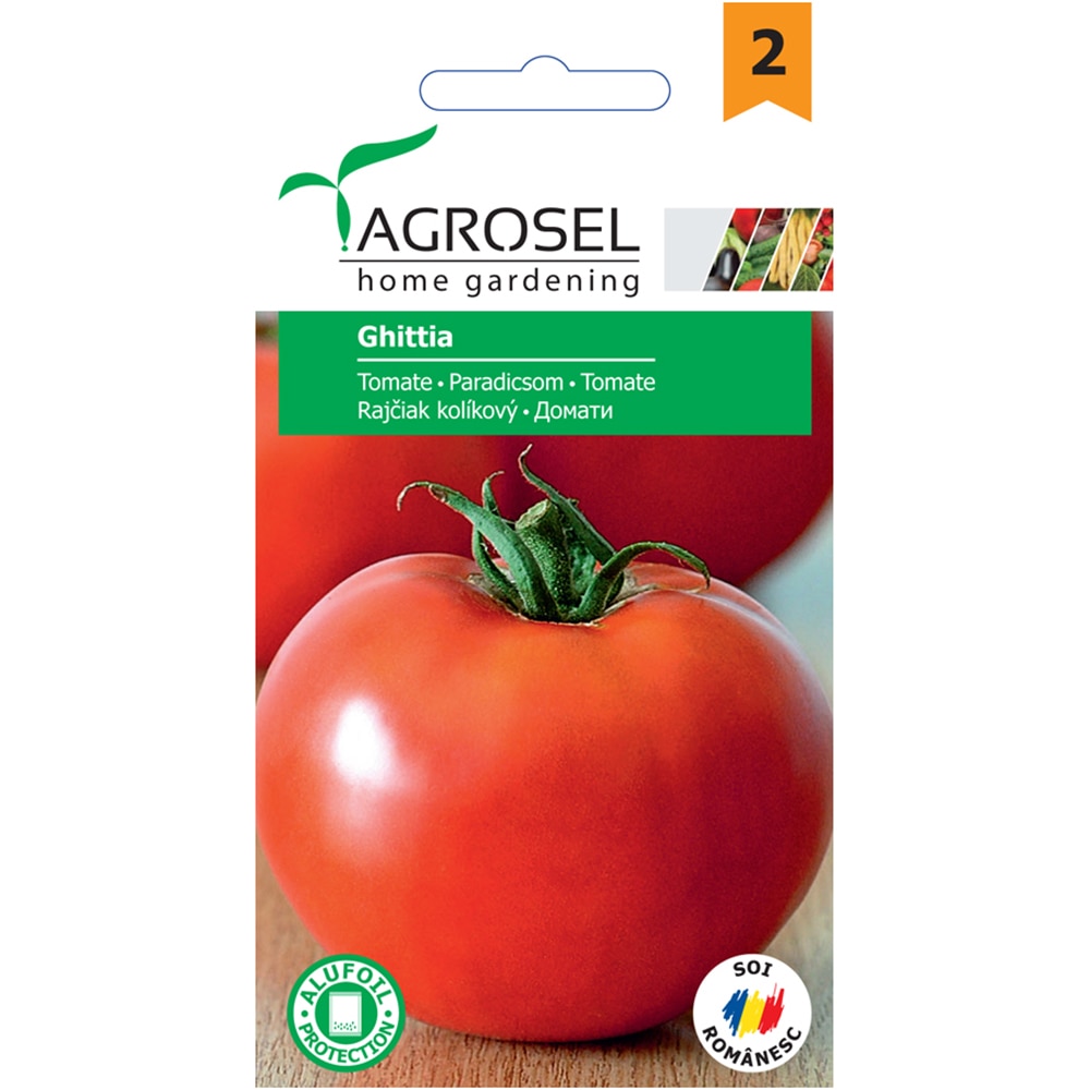 Seminte legume tomate Ghittia AGROSEL, 0.6g