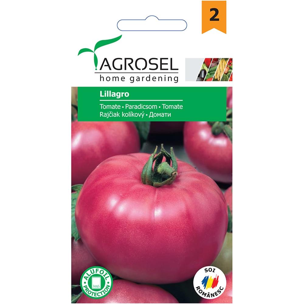 Seminte legume tomate Lillagro AGROSEL, 0.6g