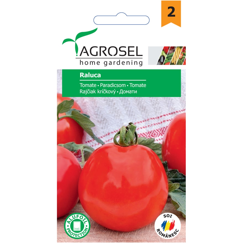 Seminte legume tomate Raluca AGROSEL, 0.6g