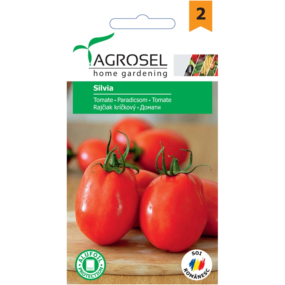Seminte legume tomate Silvia AGROSEL, 0.6g