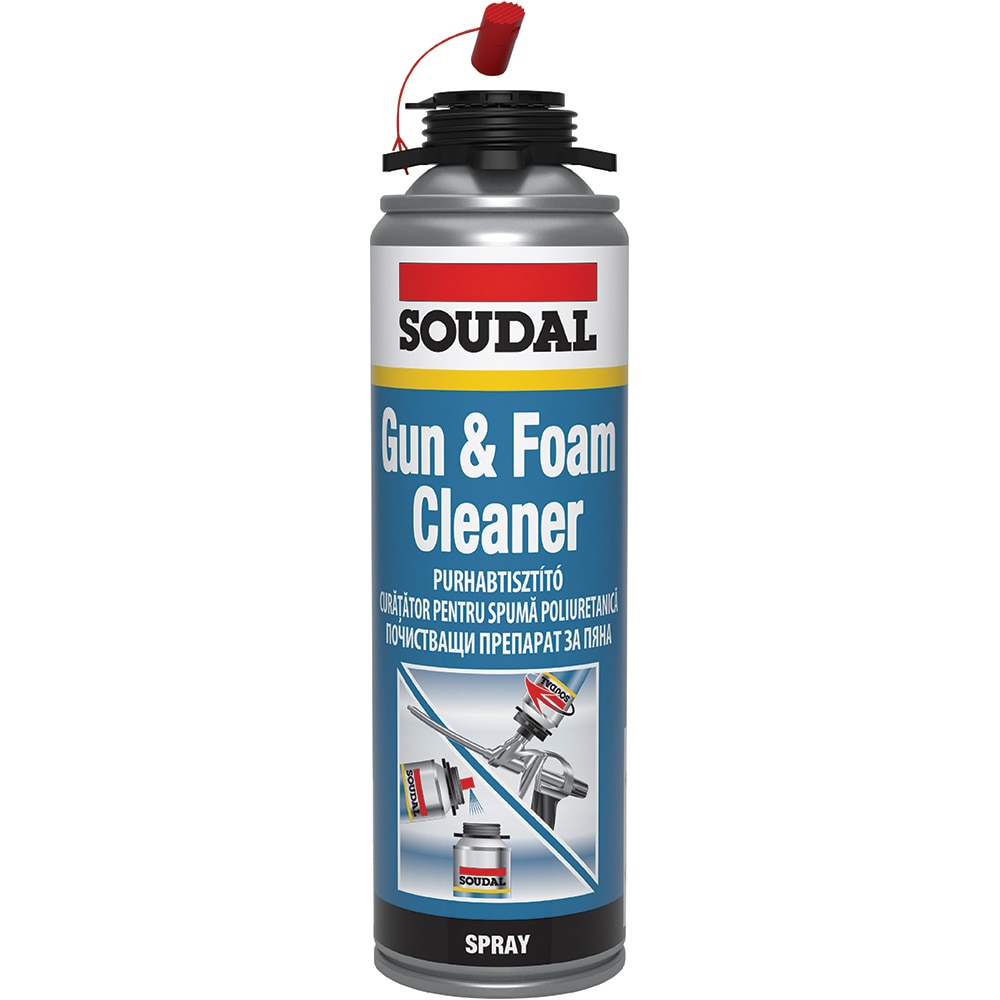 Spray curatare spuma SOUDAL, 500 ml