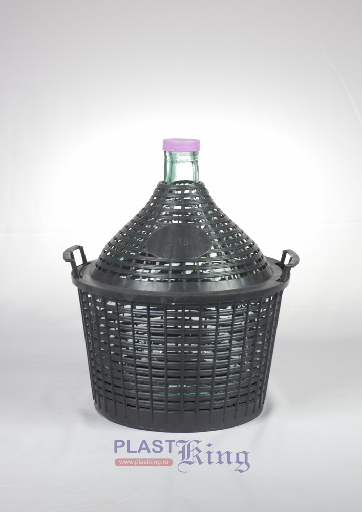 Damigeana 15l cu suport PVC