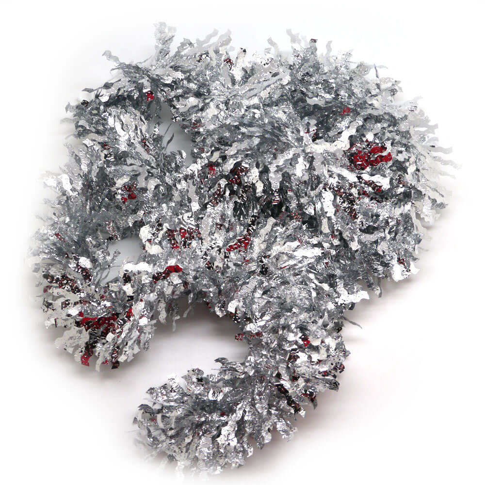 Beteala decorativa ondulata, 9 cm x 2 m, diverse culori