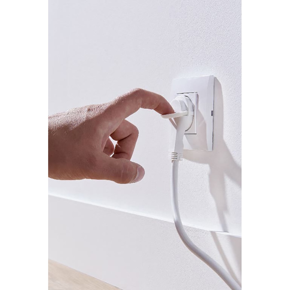 Prelungitor JACOBSEN, 1 priza Schuko, 3 m, 1.5 mm, alb