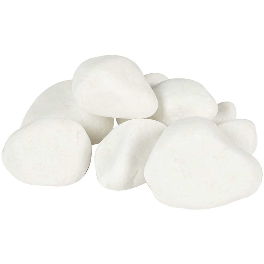 Piatra decorativa BLOOMA, marmura, 40-80 mm, 10 kg, alb