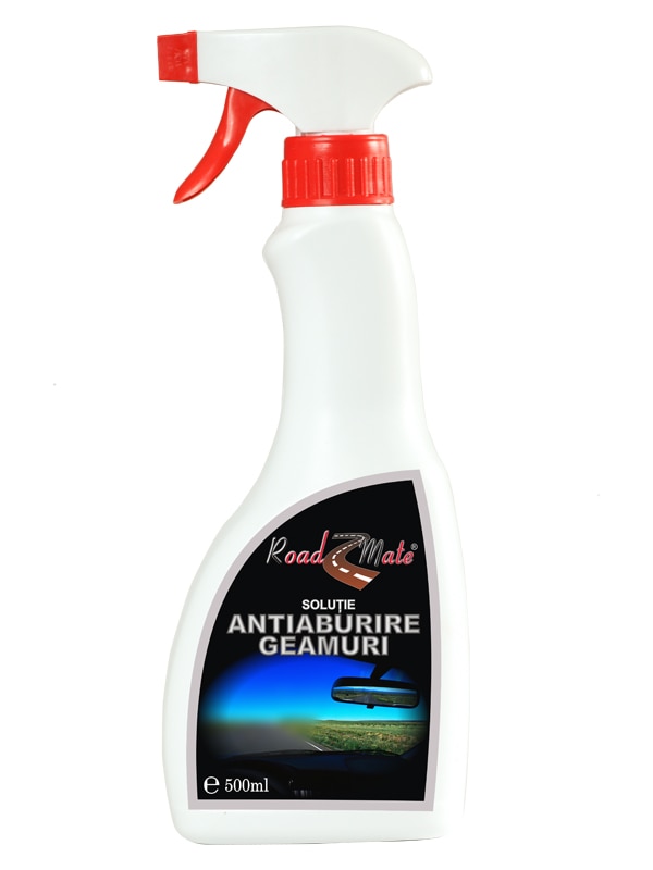 Solutie antiaburire geamuri, 0.5 L  Roadmate