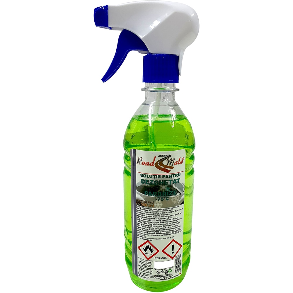 Solutie dezghetare parbriz ROADMATE, 500ml