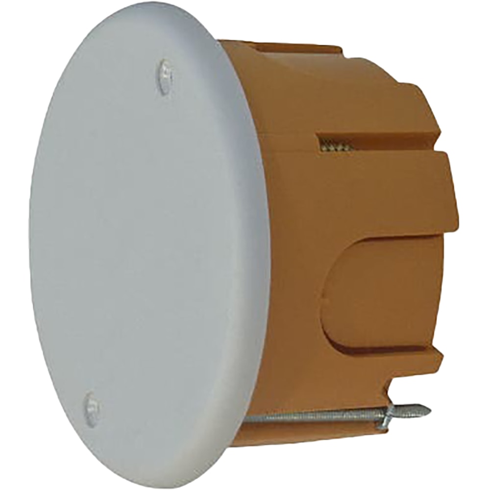 Doza DIALL, 6 x 4 x 6 cm, IP20, ABS, maro/gri