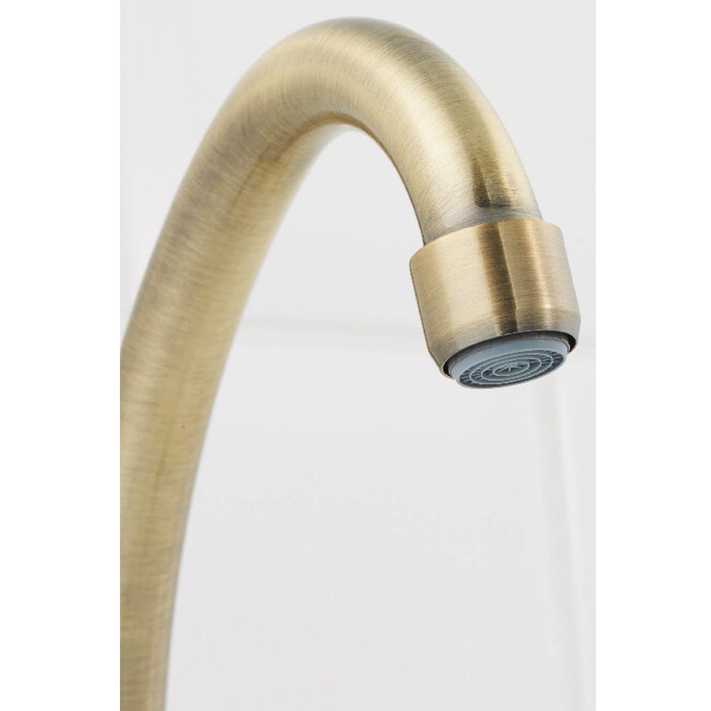 Baterie lavoar COOKE & LEWIS Cercal, metal, auriu