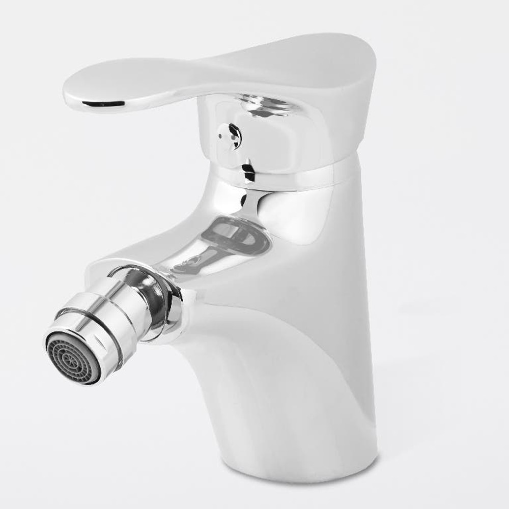 Baterie bideu COOKE & LEWIS Sopot, metal, argintiu