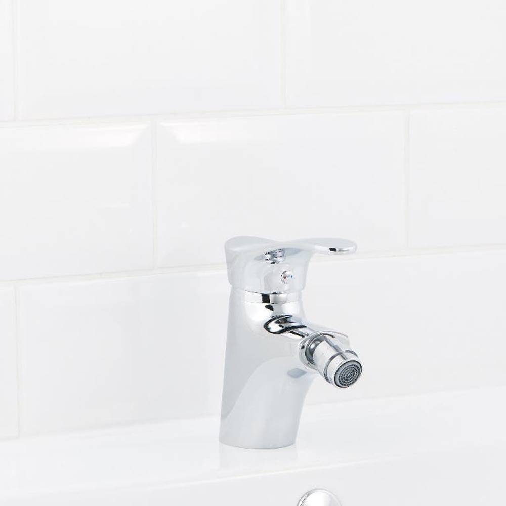 Baterie bideu COOKE & LEWIS Sopot, metal, argintiu