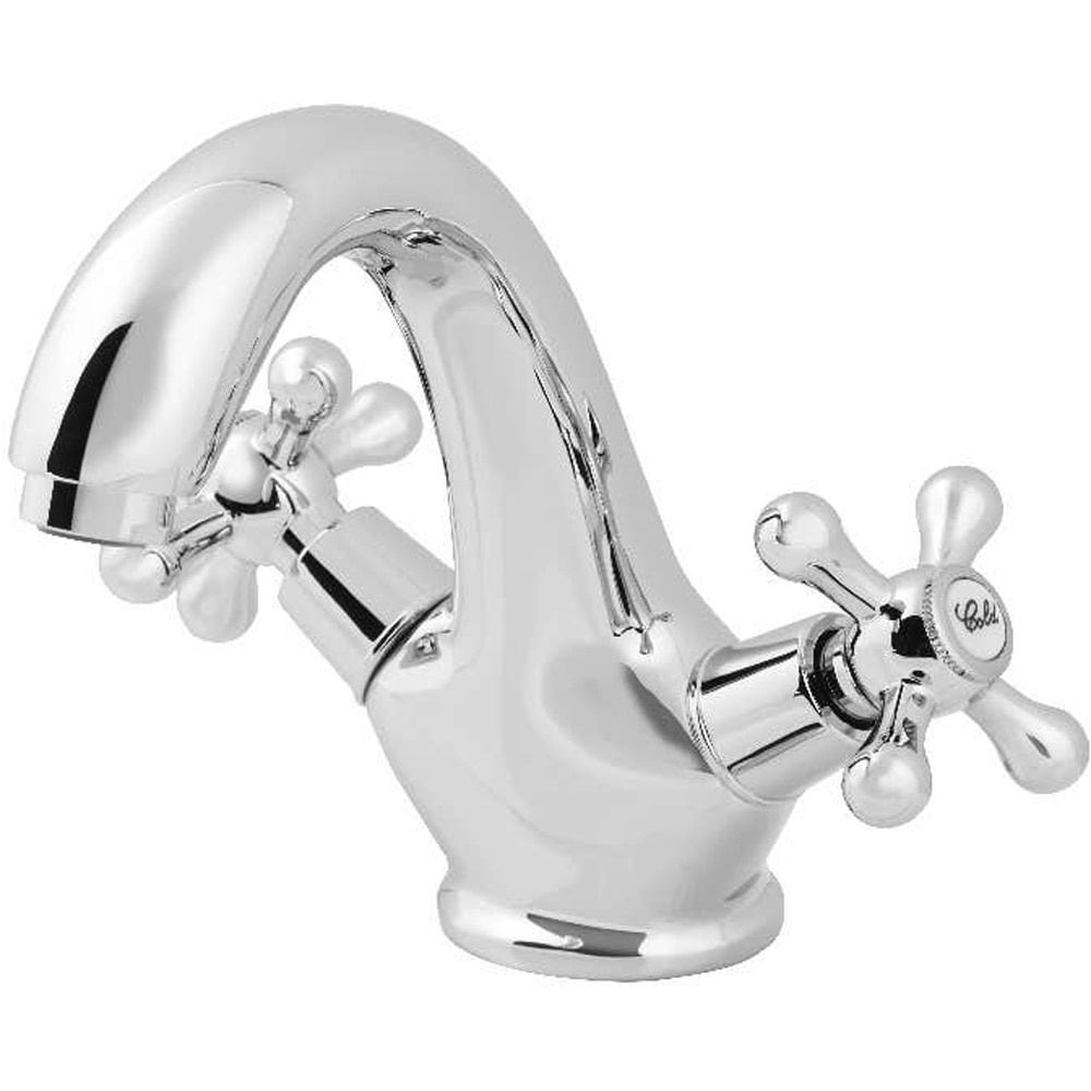 Baterie lavoar COOKE & LEWIS Etel, metal, argintiu