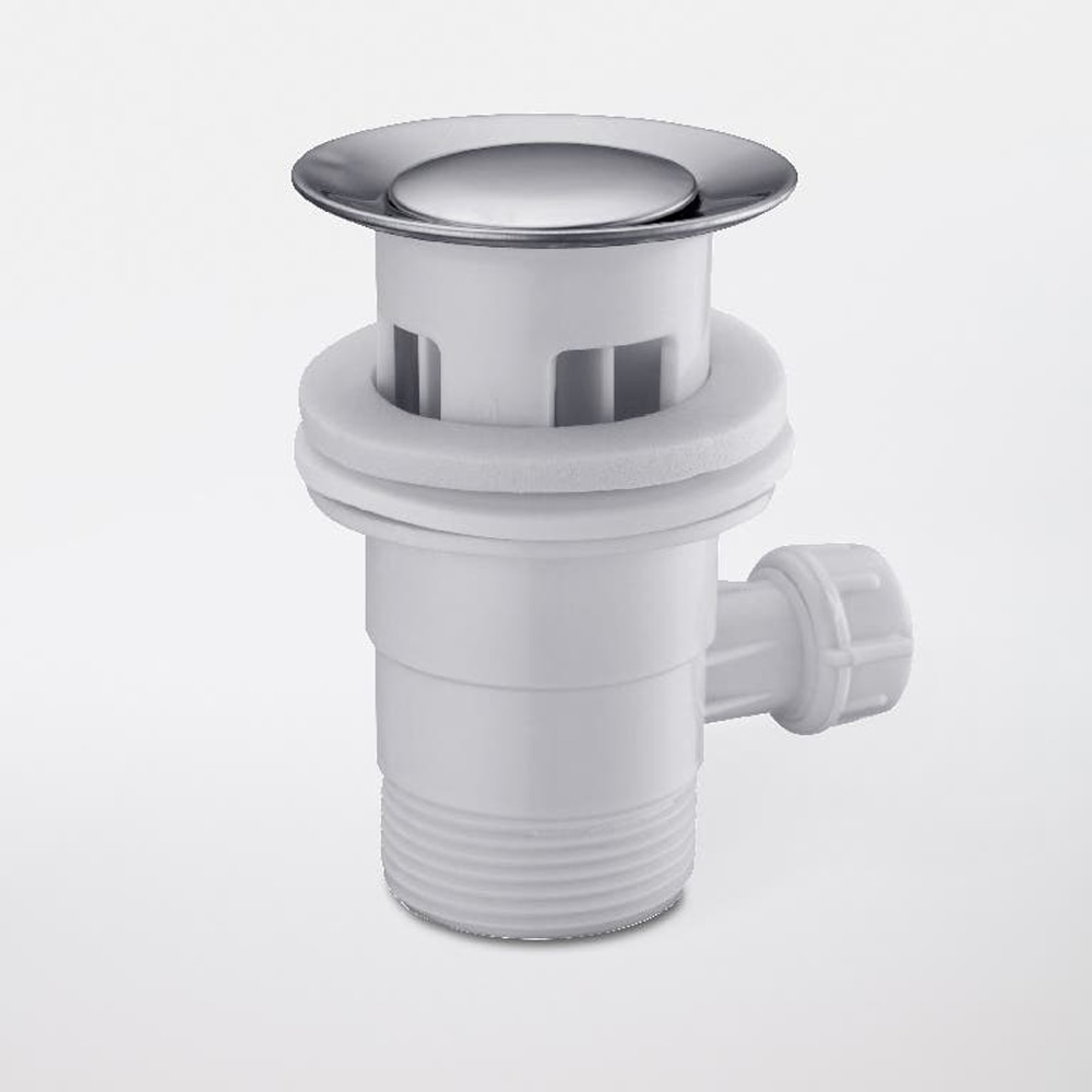 Baterie lavoar COOKE & LEWIS Etel, metal, argintiu