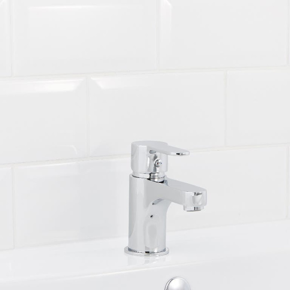 Baterie lavoar COOKE & LEWIS Arsuz, metal, argintiu