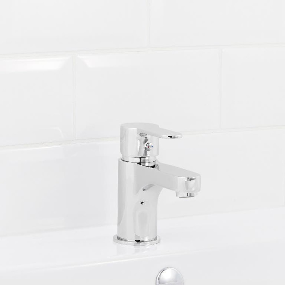 Baterie lavoar COOKE & LEWIS Arsuz, metal, argintiu