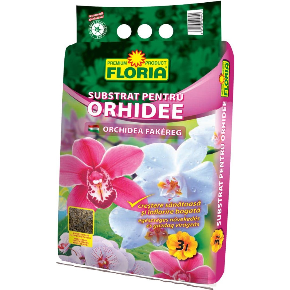 Substrat pentru orhidee Floria, 3 L