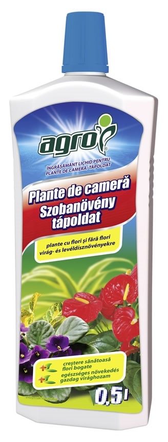 Ingrasamant lichid pentru plante de camera, 0.5 L  Damalio