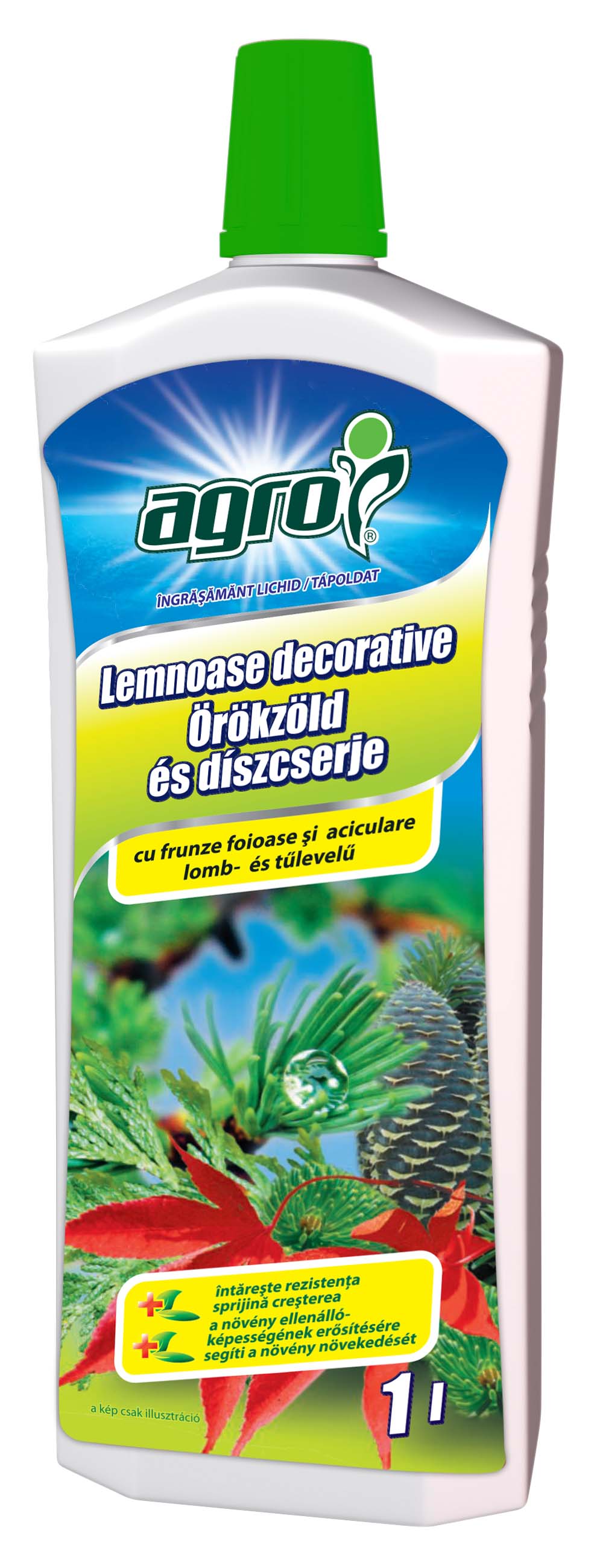 Ingrasamant lichid pentru arbusti decorativi, 1 L  Agro