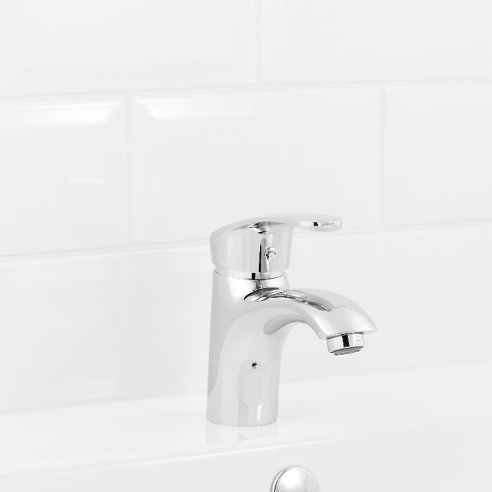 Baterie lavoar COOKE & LEWIS Darica, metal, argintiu