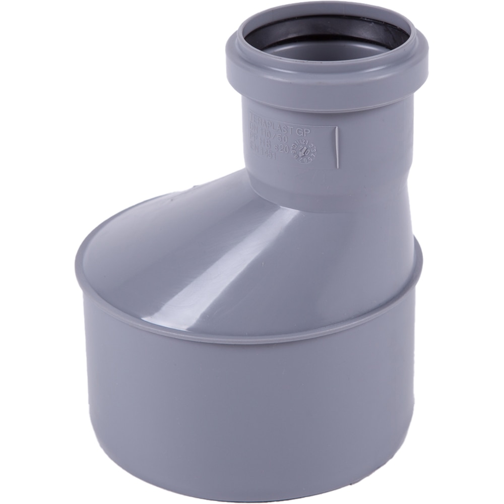 Reductie excentrica PP, 110 x 50 mm