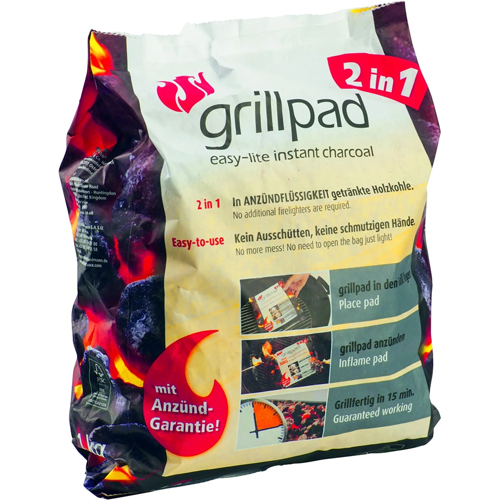 Carbuni pentru gratar 2 in 1 LANDMANN, 1Kg