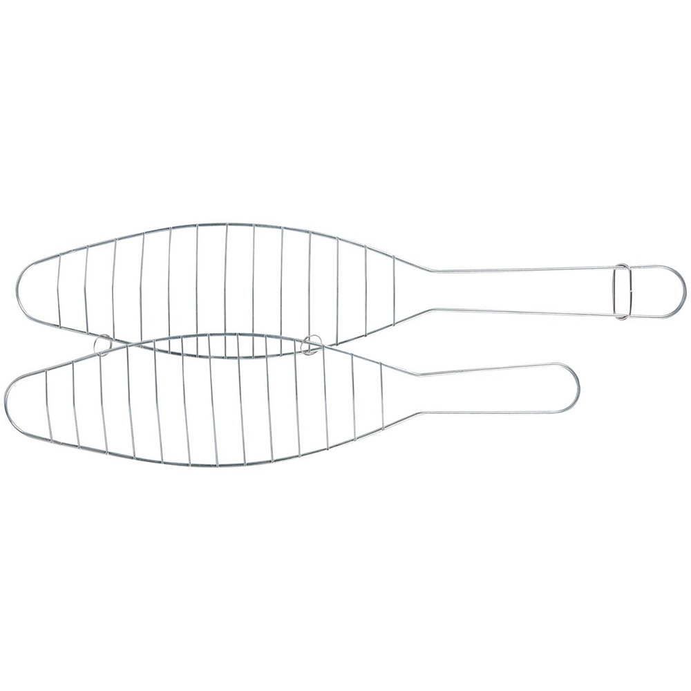Gratar pentru peste Landmann, 42 x 9 cm, otel inoxidabil, argintiu
