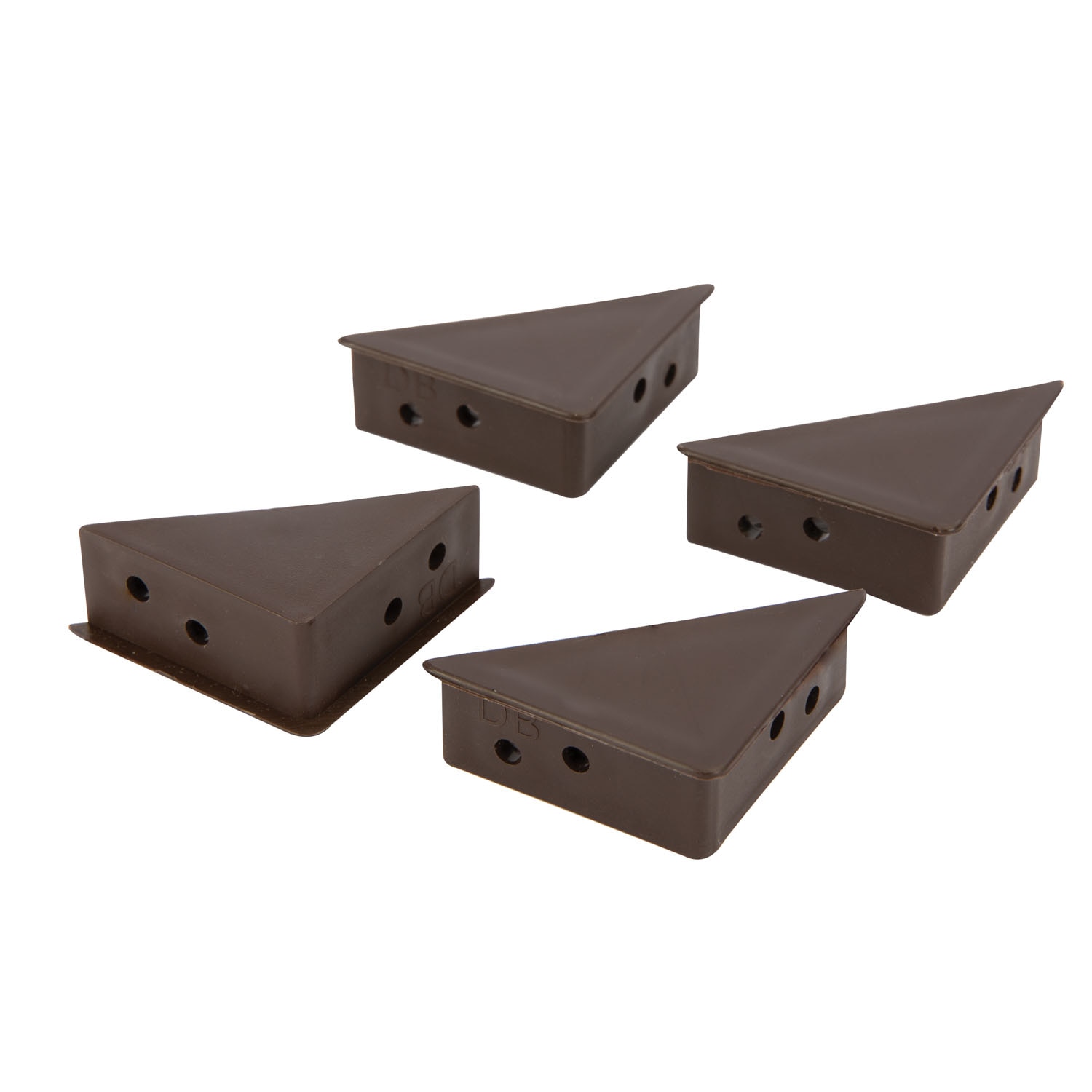 Set 4 coltari pentru ramforsare plasa anti-insecte, plastic  Alleymet