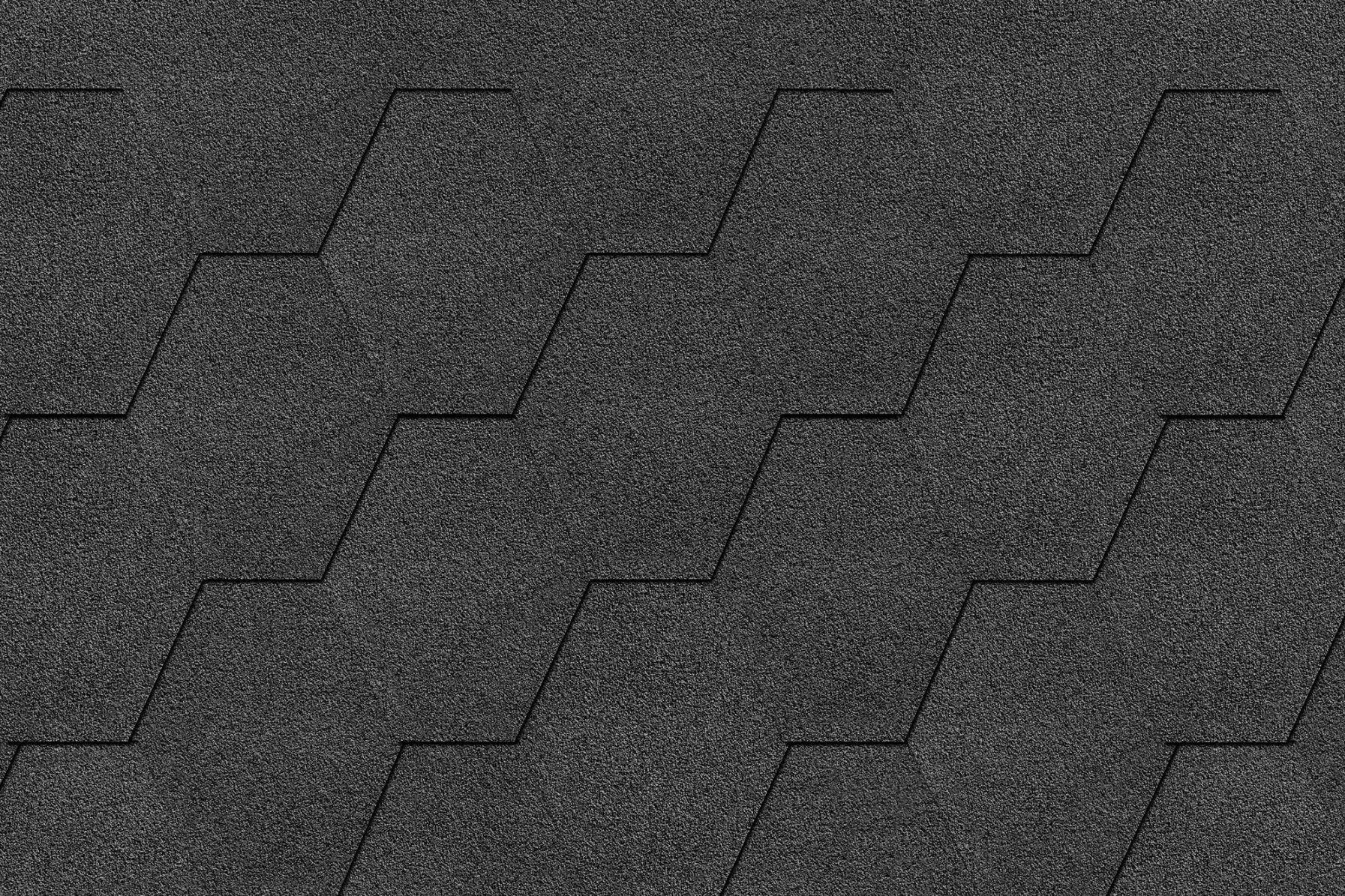 Sindrila bituminoasa, hexagonala, gri, 3 mp/pachetGutta