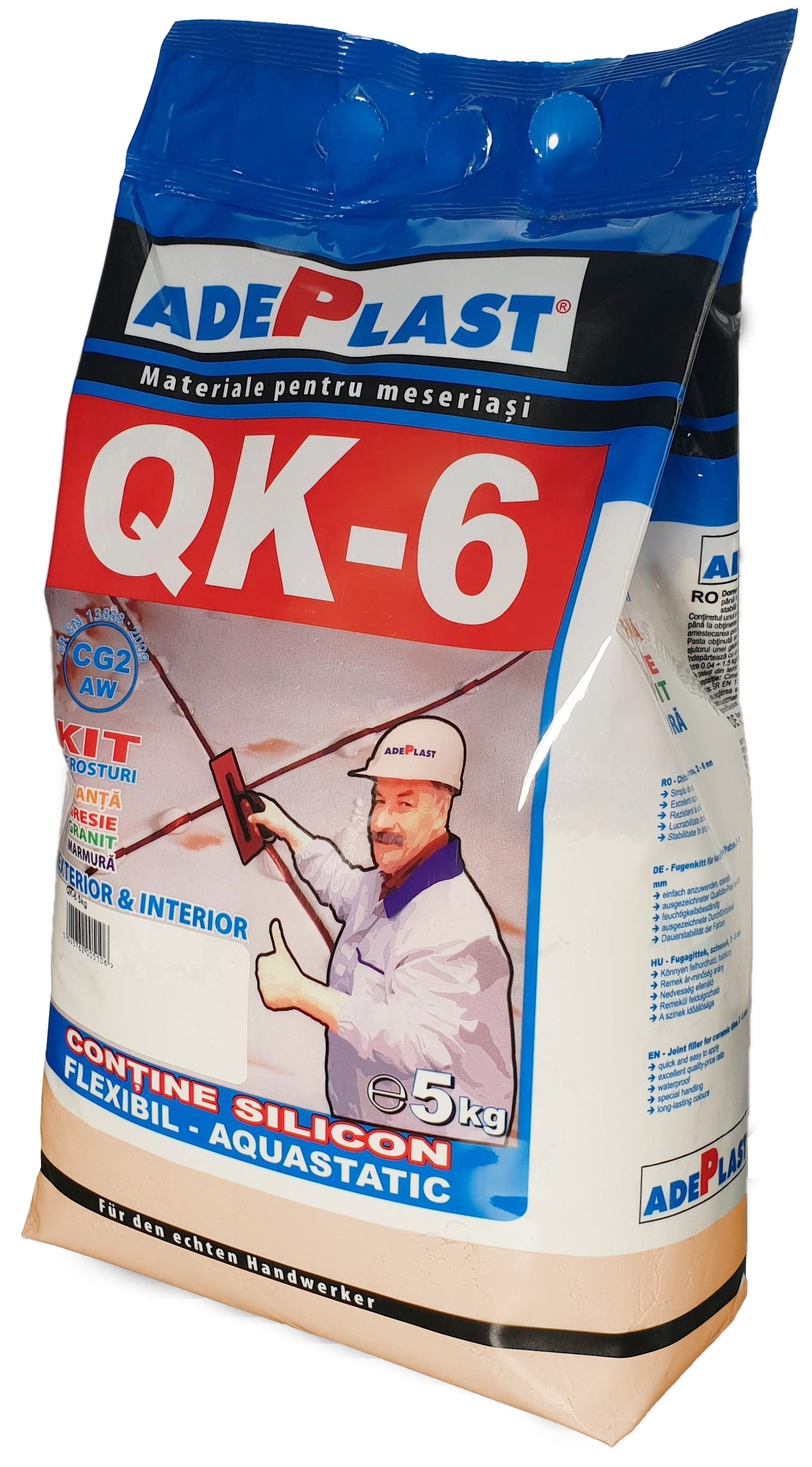 Chit rosturi, interior-exterior, QK 6, crem, 2 kg  Adeplast