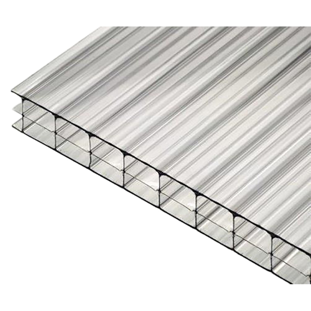 Policarbonat celular, 21 x 300 cm, 16 mm, transparent