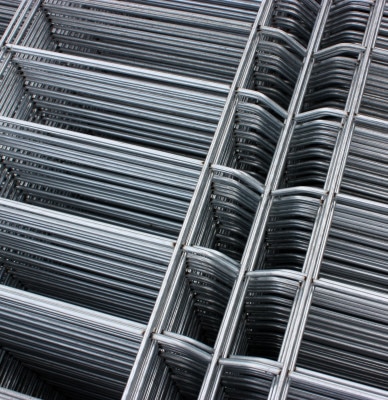 Panou gard bordurat zincat, metal, 200 x 250 cm