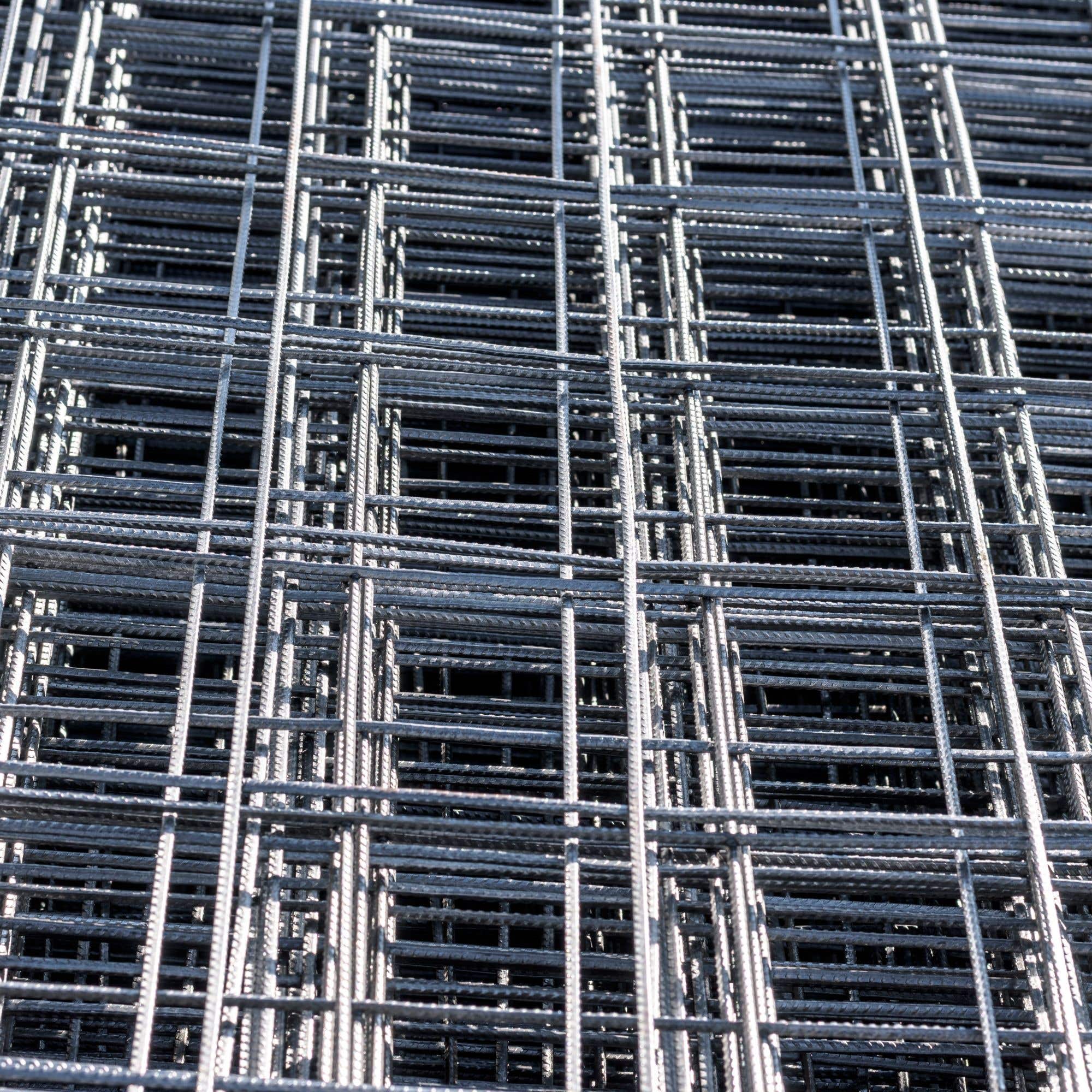 Plasa sudata otel, 6 mm, 100 x 100 mm, 2 x 3 M, 6 mp