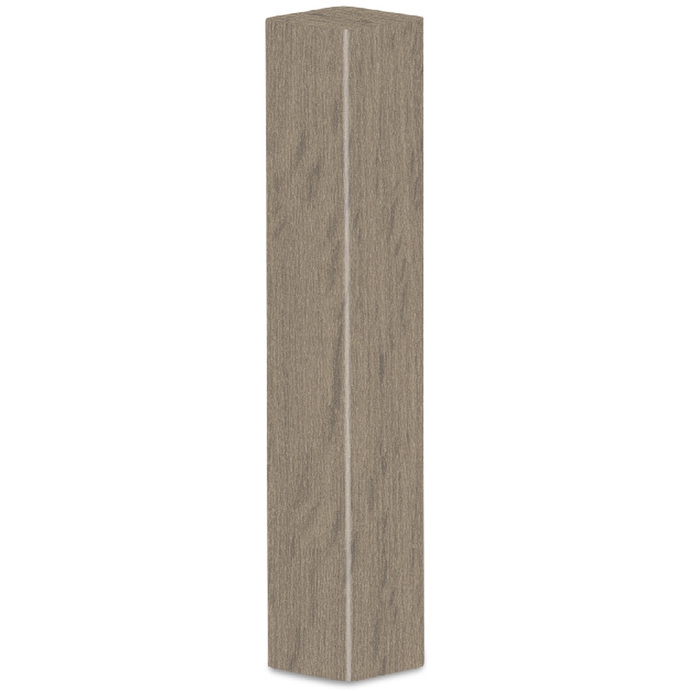 Element legatura plinta GOODHOME, MDF, 82 x 1.6 x 1.6 cm, 2 bucati, maro