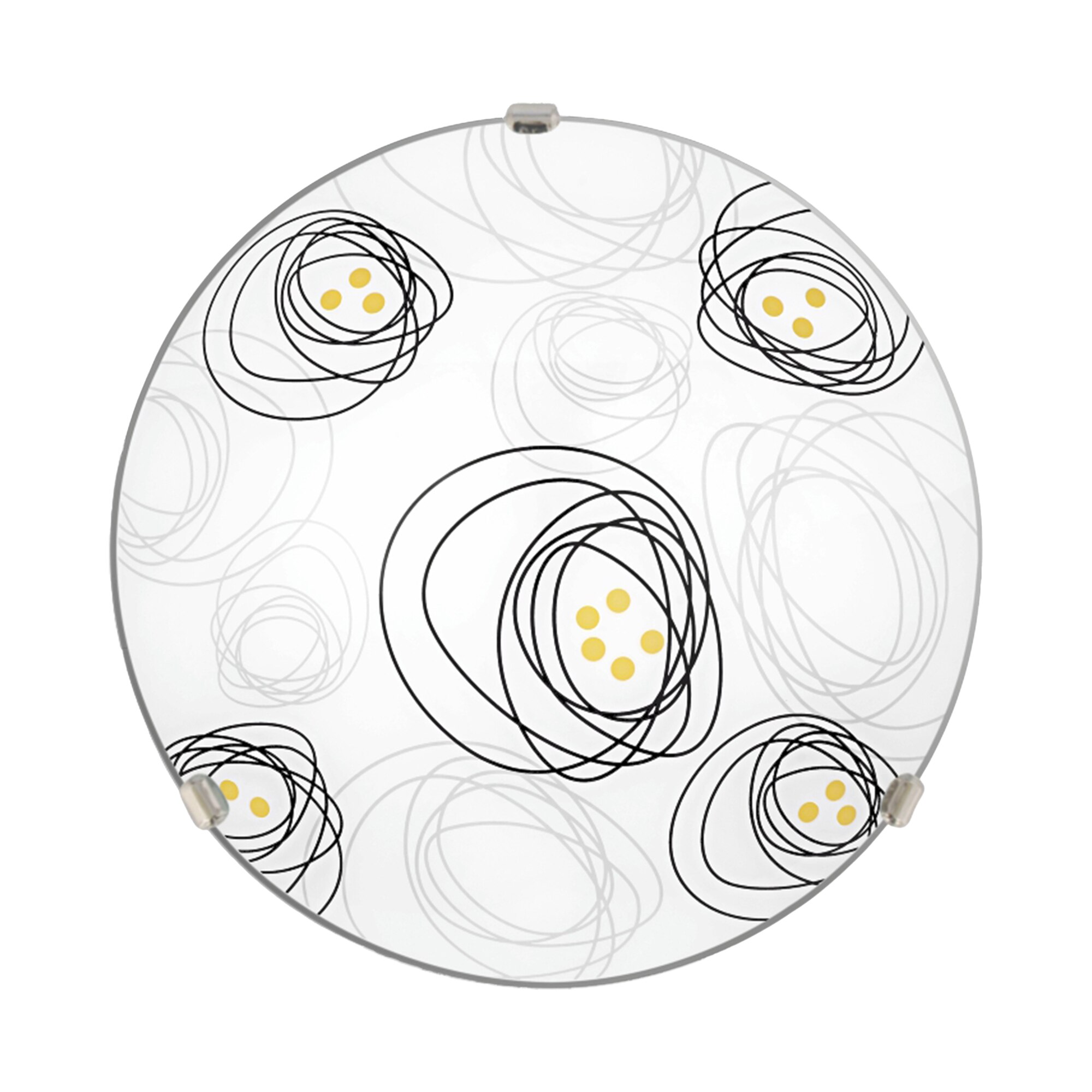 Plafoniera KLAUSEN Vulcan 40 LY-6082, 15W, E27, multicolor