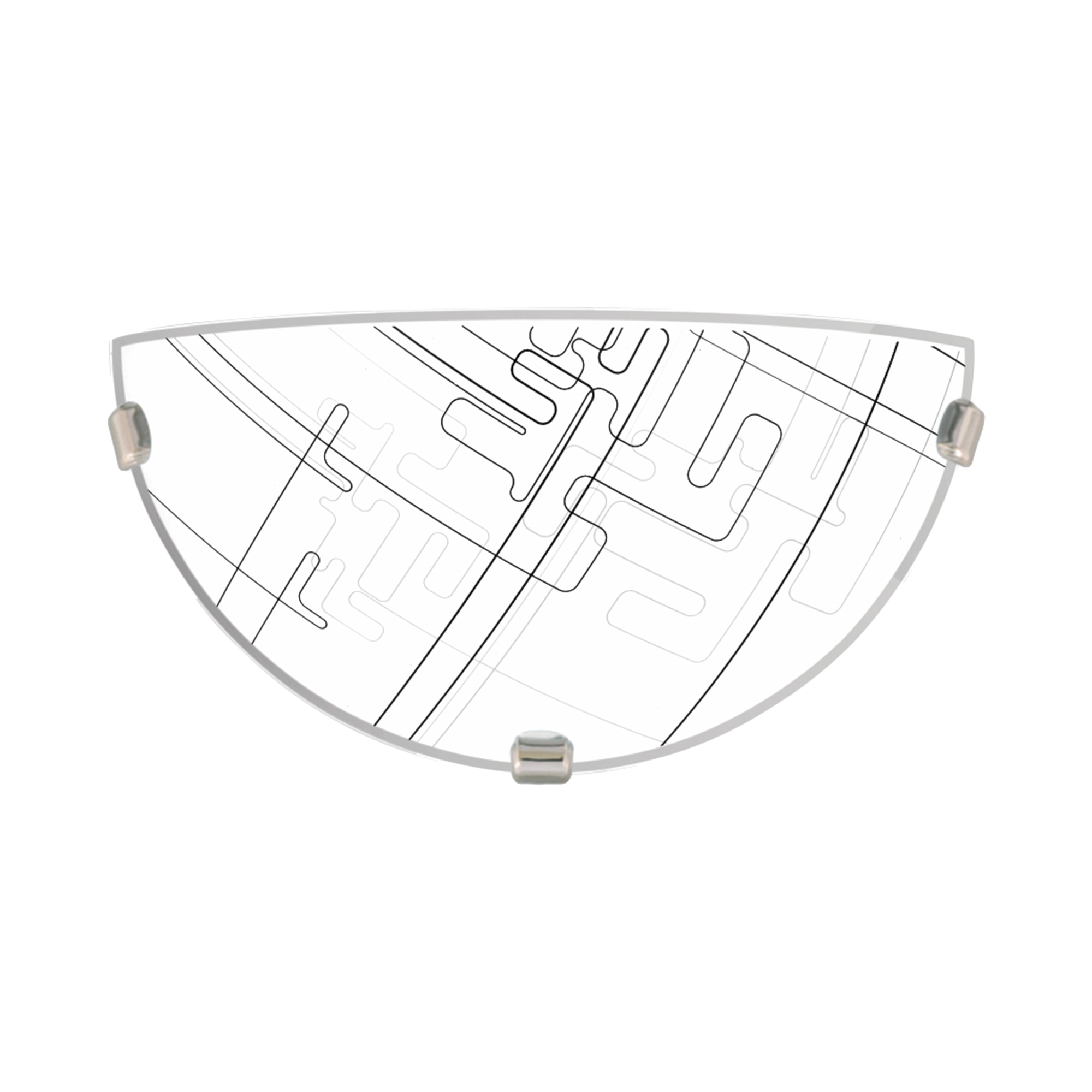 Aplica incandescent, 1 bec, E27, 60 W Klausen Tetrix