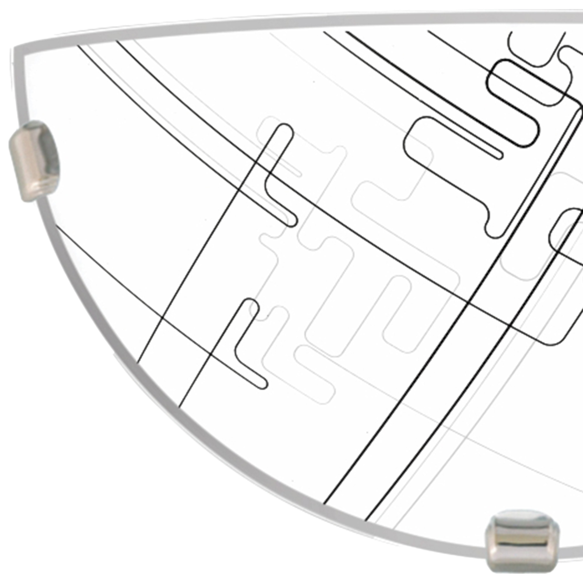 Aplica incandescent, 1 bec, E27, 60 W Klausen Tetrix